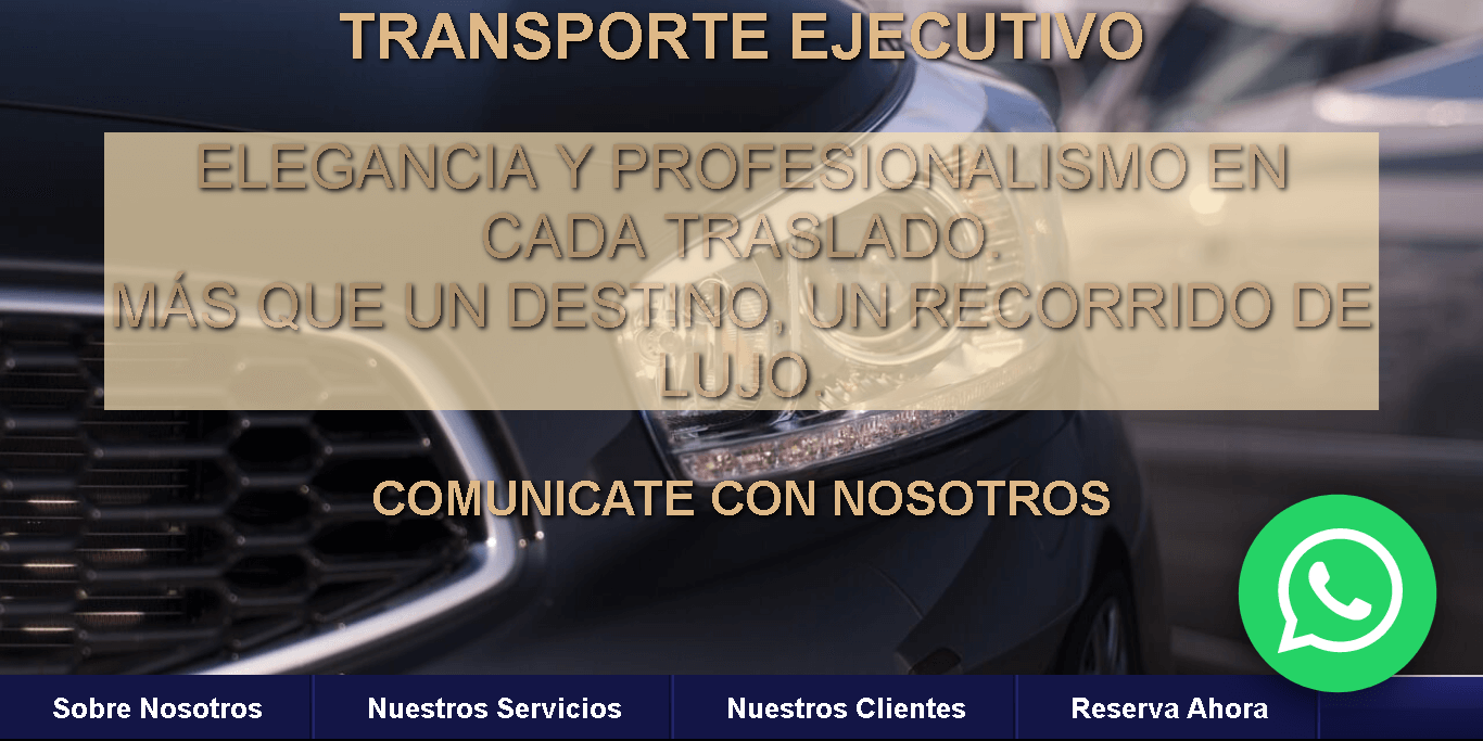 Executive Transport Website